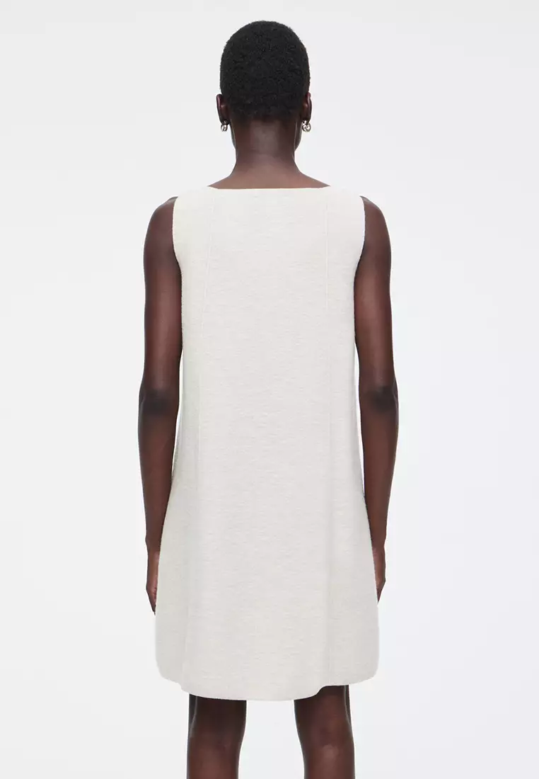 COS Panelled Wool Shift Dress 2025 | Buy COS Online | ZALORA