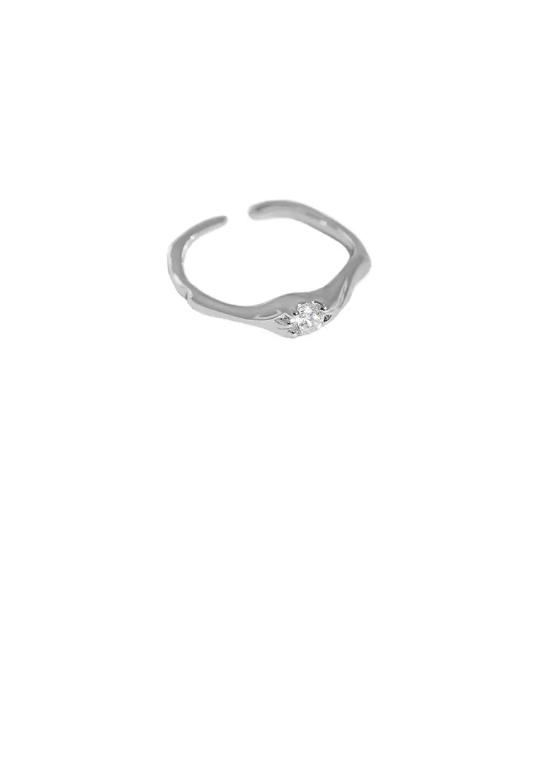Pure silver finger rings online store