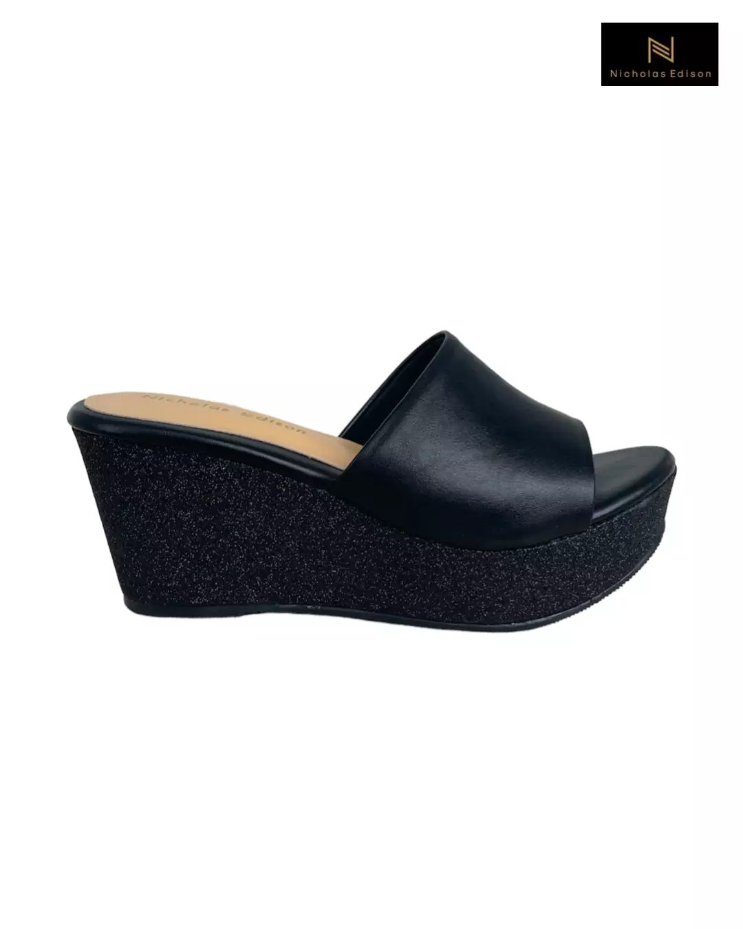 Nicholas Edison Wedge Anika Black