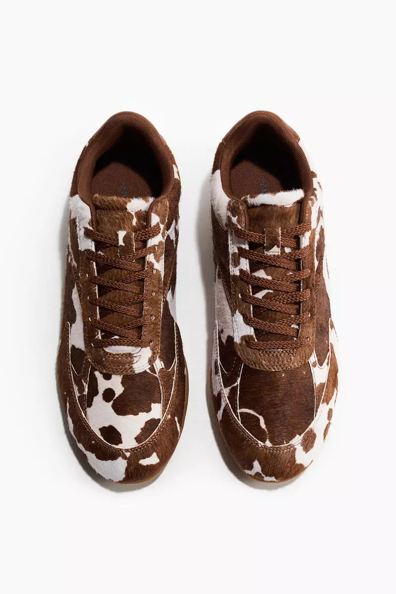 Leather trainers