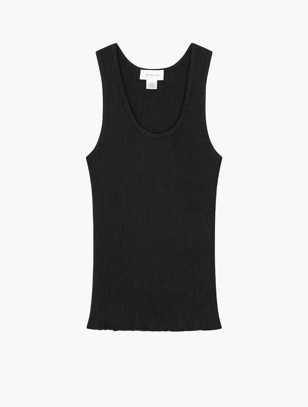 Calvin Klein - Women's Hero Tubular Lip Tank Top - Black - black