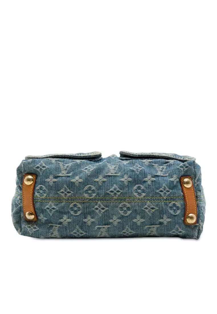 Pre-Loved Louis Vuitton Monogram Denim Baggy Pm