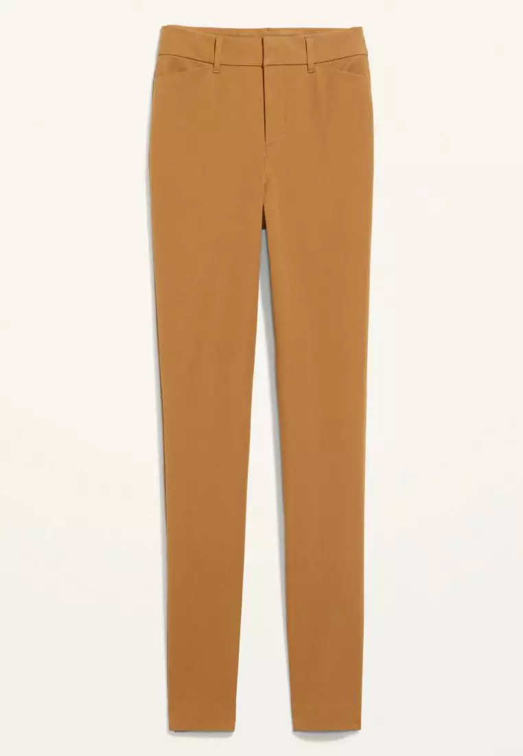 High-Waisted Never-Fade Pixie Skinny Ankle Pants For Women