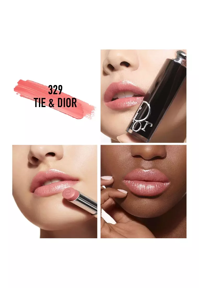 DIOR ADDICT SHINE LIPSTICK #329 TIE & DIOR