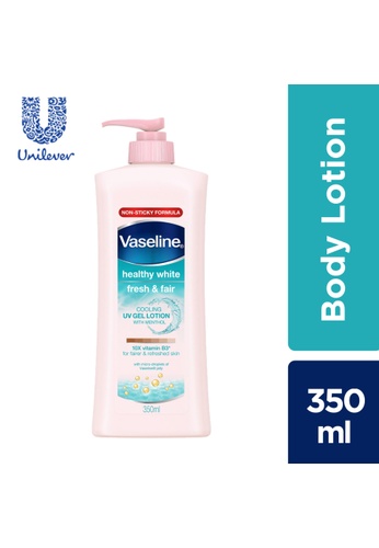 Buy Vaseline Vaseline Healthy White Fresh Fair Uv Lotion 350ml Online On Zalora Singapore