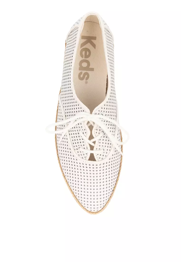 Champion Point Low Wave Perf Leather Jute Foxing Shoes