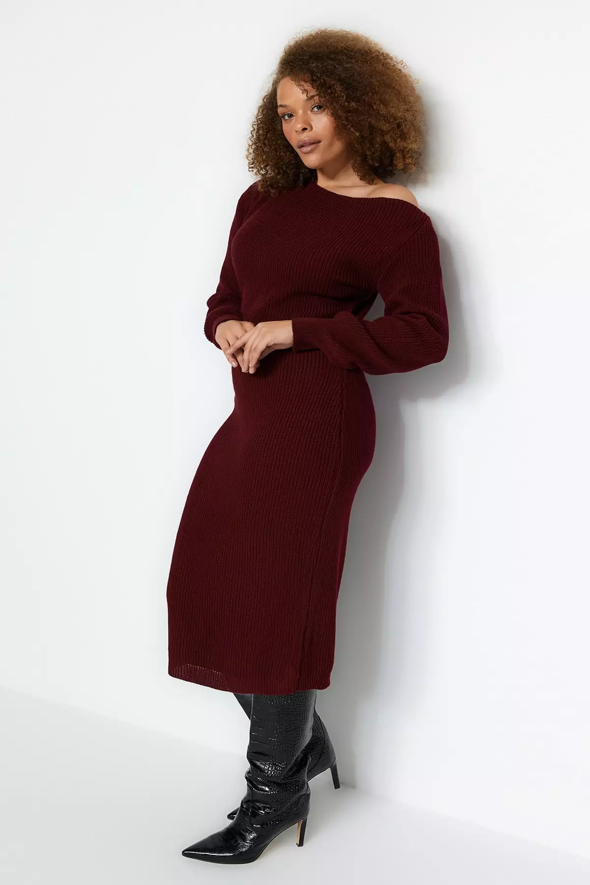 Plus size asymmetrical sweater shop
