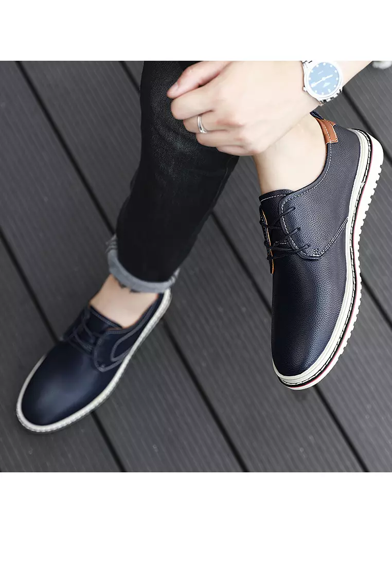 Leather Business Derby Shoes YY8111