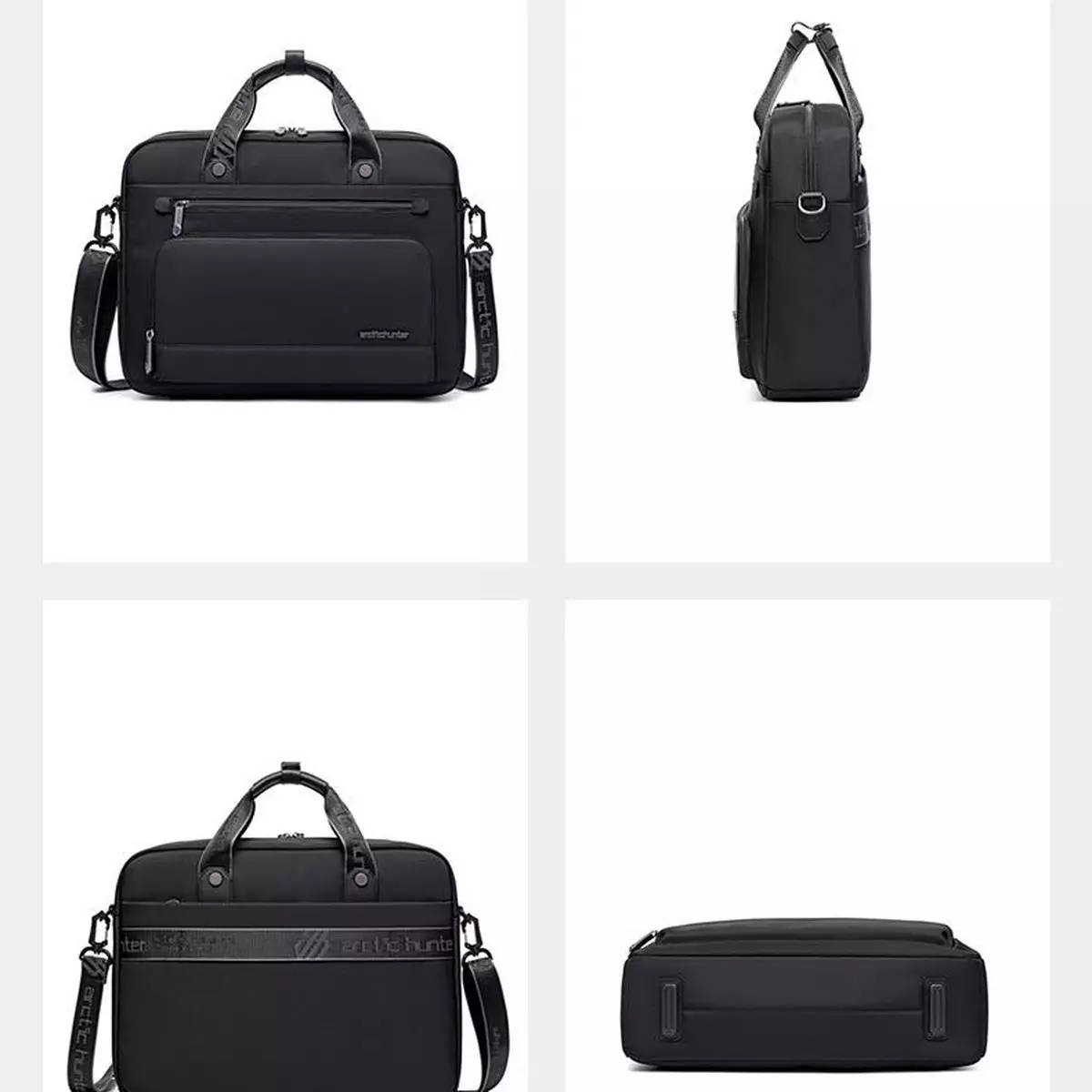 Arctic Hunter Tas Jinjing Kantor Kerja Laptop 15.6Inch Business GW00017 - BLACK