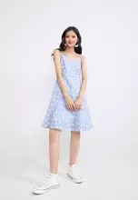 Pale Blue Floral
