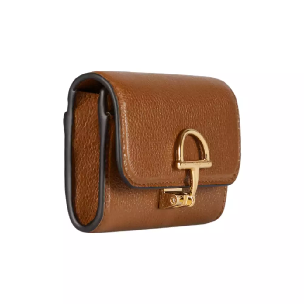 Softbit Card Case Leather Brown