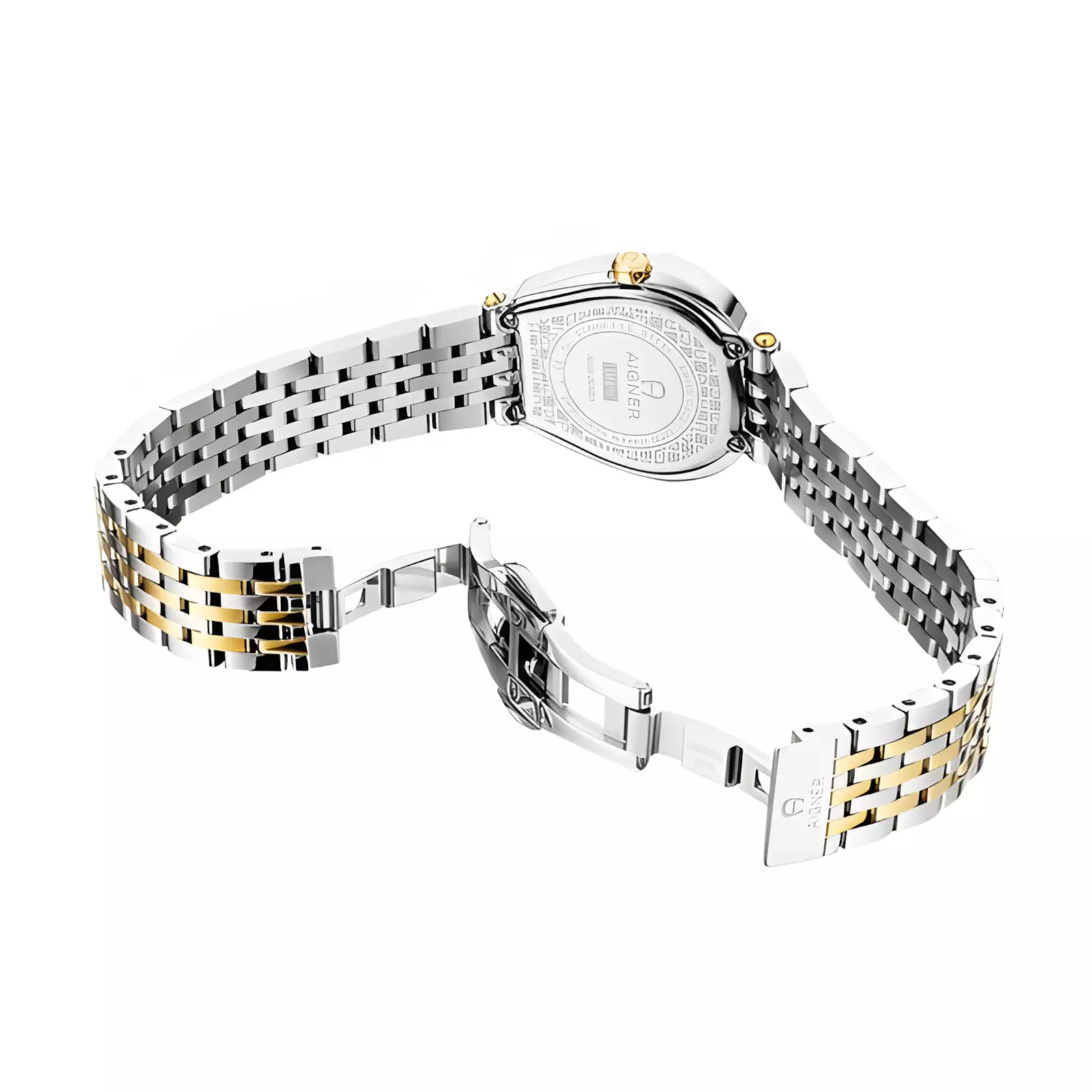 Aigner Dogna - Jam Tangan Analog Wanita - Silver Dial - All Stainless Steel - AGW.270001