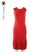 Tory Burch red Pre-Loved tory burch Sleeveless Midi Dress 62E2FAA5898326GS_2
