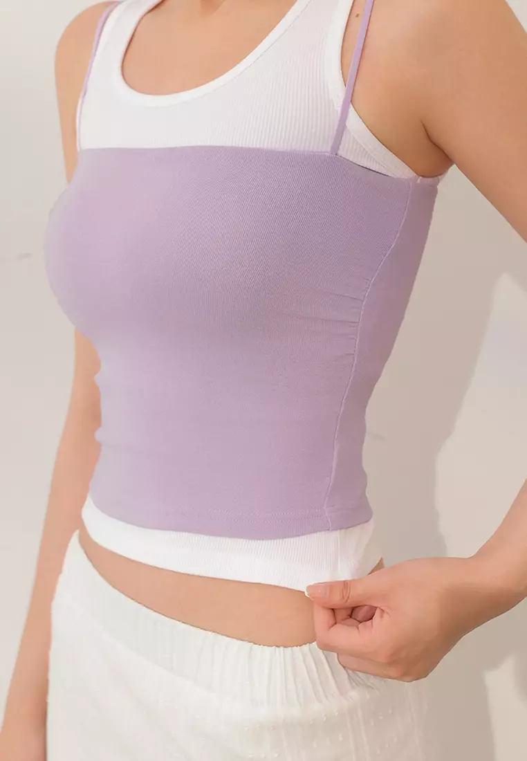 Bow Detail Padded Cami Top