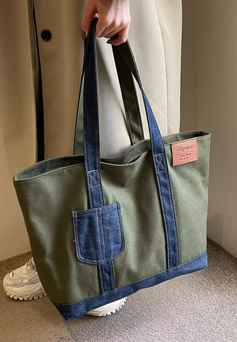 Buy Sunnydaysweety 2024 New Colored Casual Totes CA24032309GR 2024
