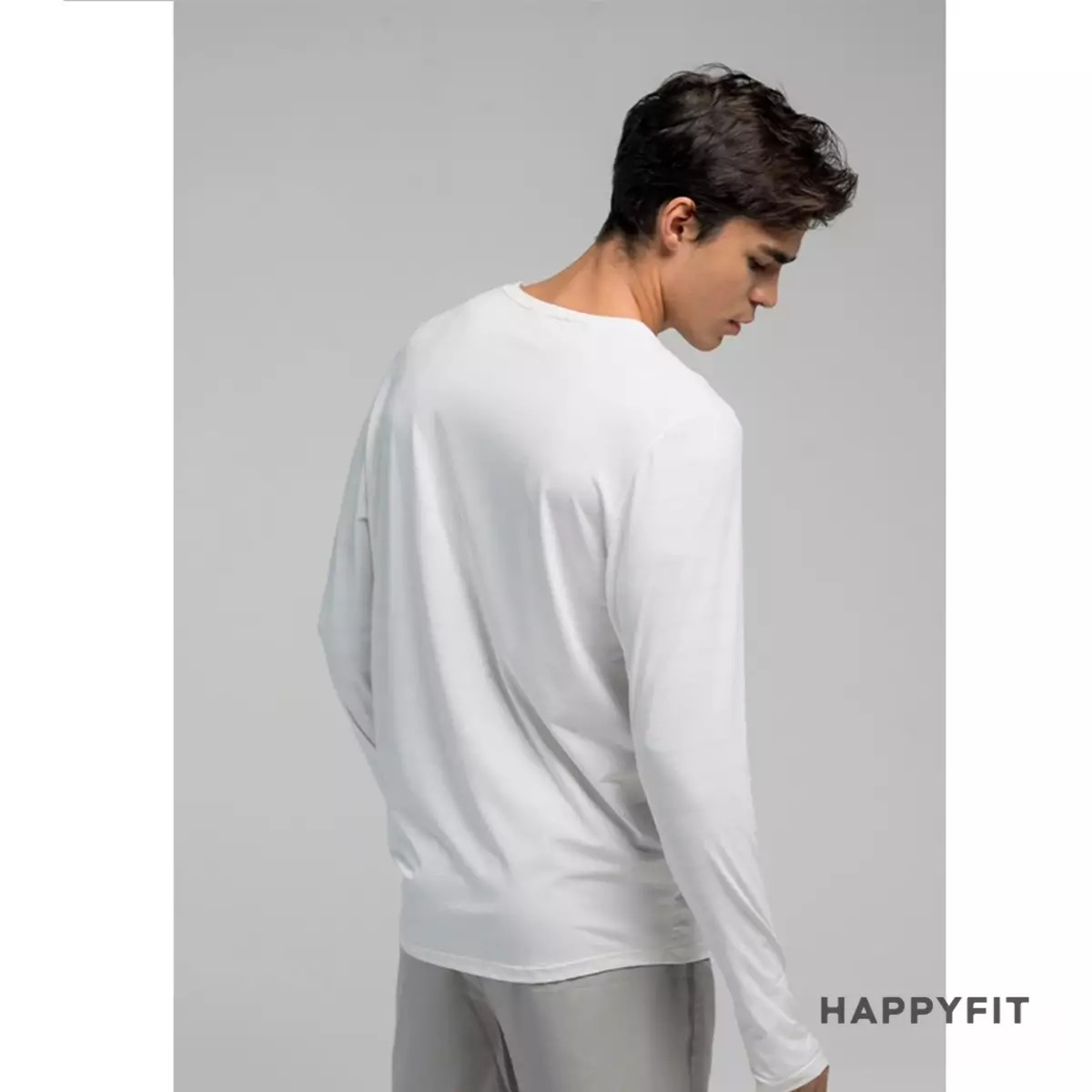 HAPPYFIT Shirt Long Sleeve Airy White