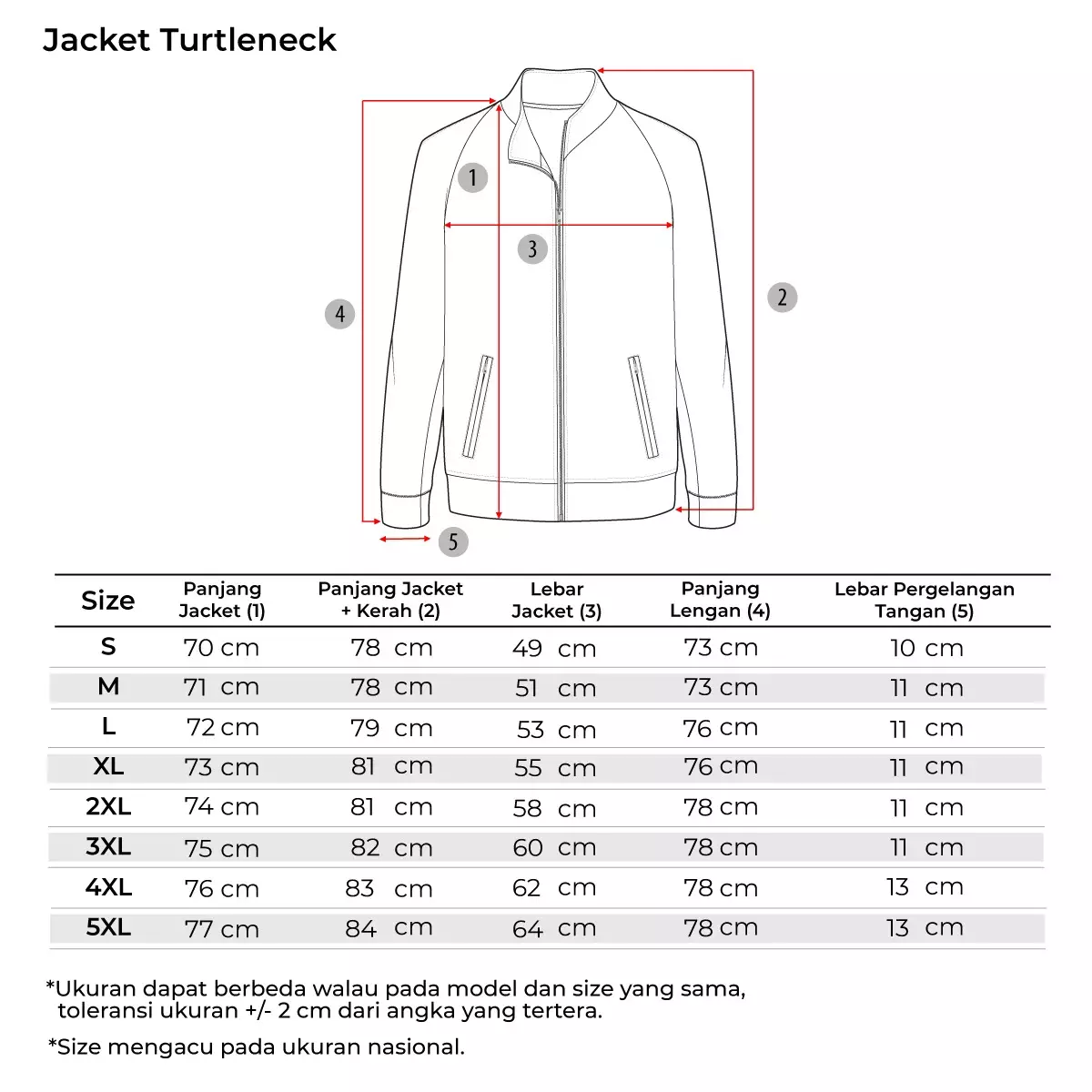 Tiento Jaket Olahraga Resleting Hitam Jacket Turtleneck Sporty Turbo Scuba Black Men