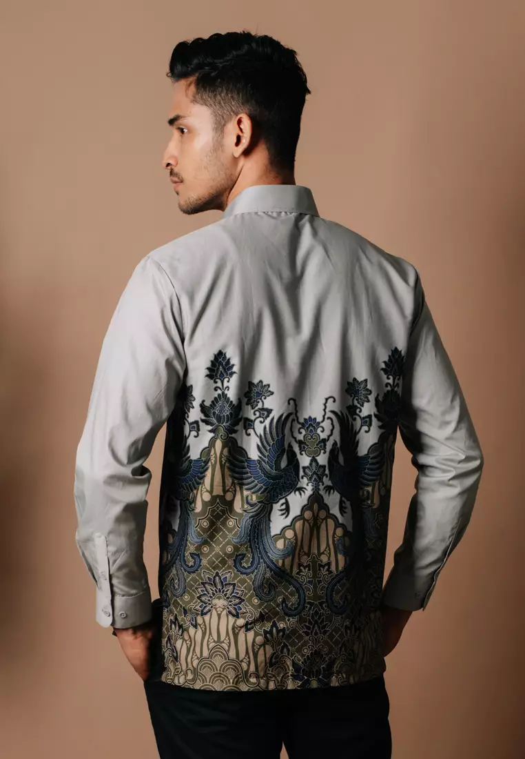 Hadinata Batik Kemeja Panjang Furing Superfine Rakha Rikha