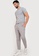 H&M grey Cropped Chino Pants A55D5AAE2E60D3GS_4