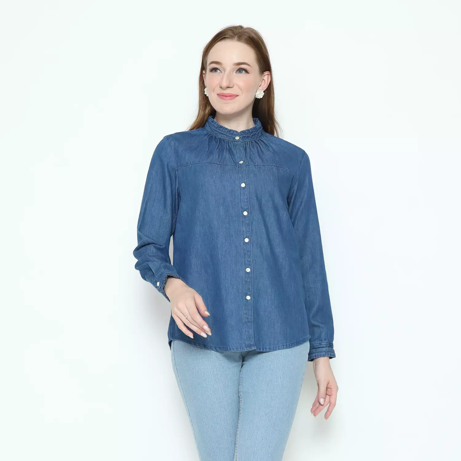 Nadfa Shirt Blue