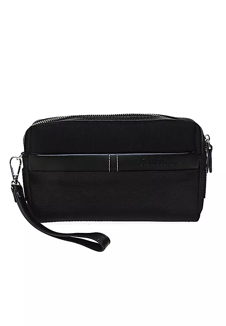 Tas Tangan Clutch Handbag Pria Large Compartment Material Nylon ORIGINAL