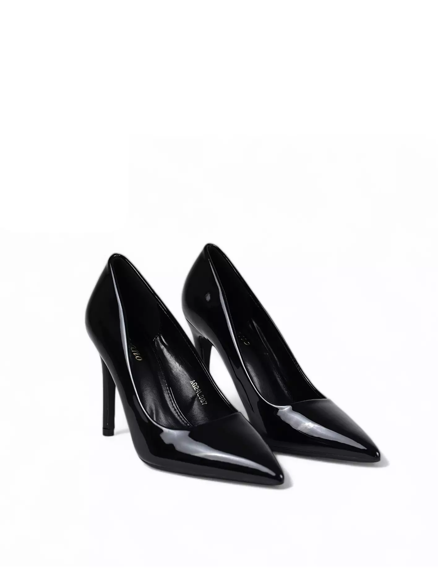 Vizzano Heels Lancip Polos Glossy Wanita (Hak 9 cm) Design Alena