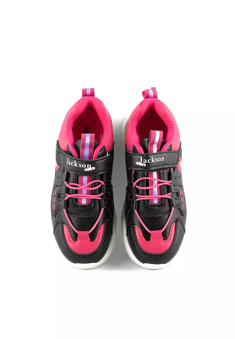 Jackson Kids Sada 1SG Black Pink - Sepatu Sneakers Anak