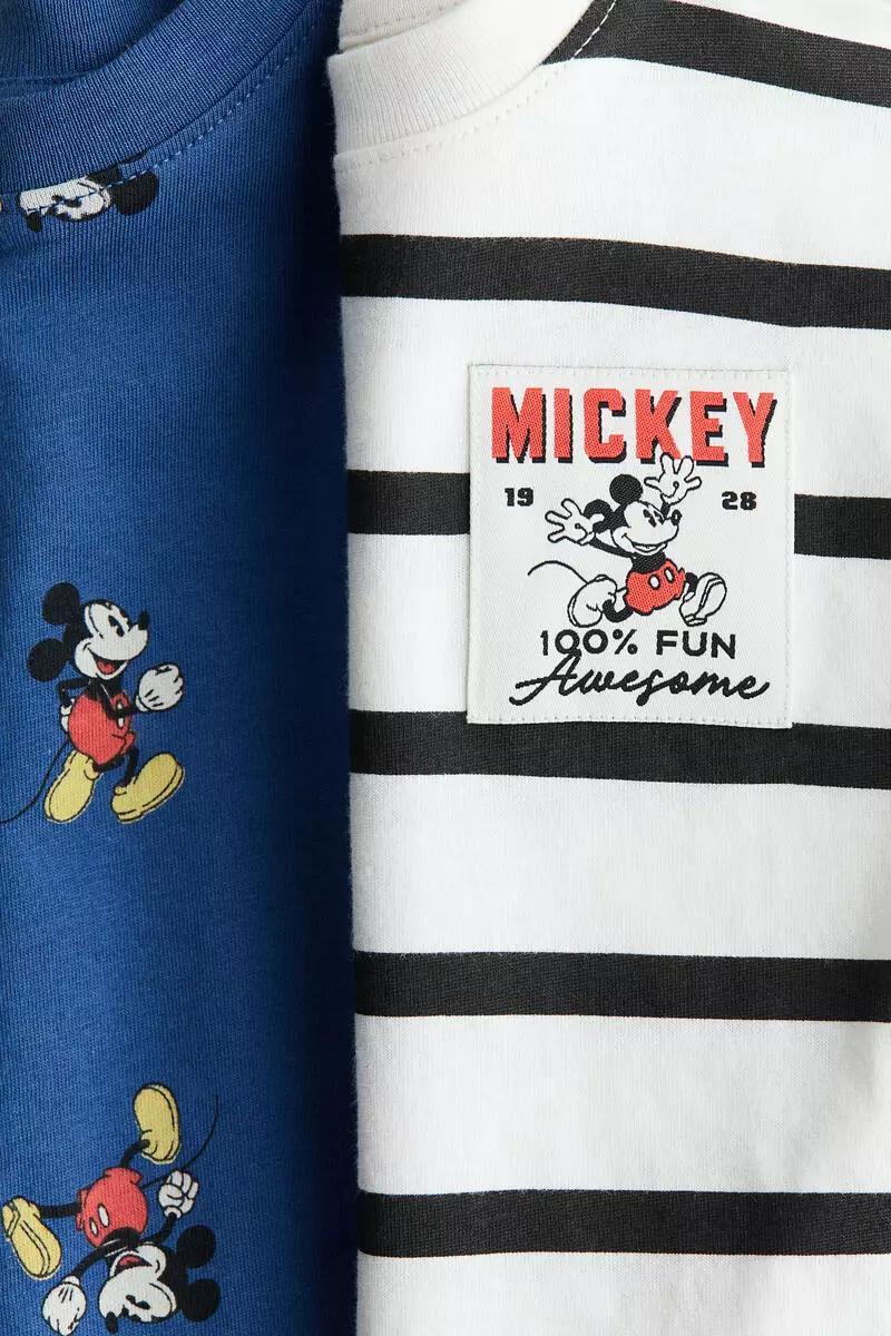2-pack printed T-shirts