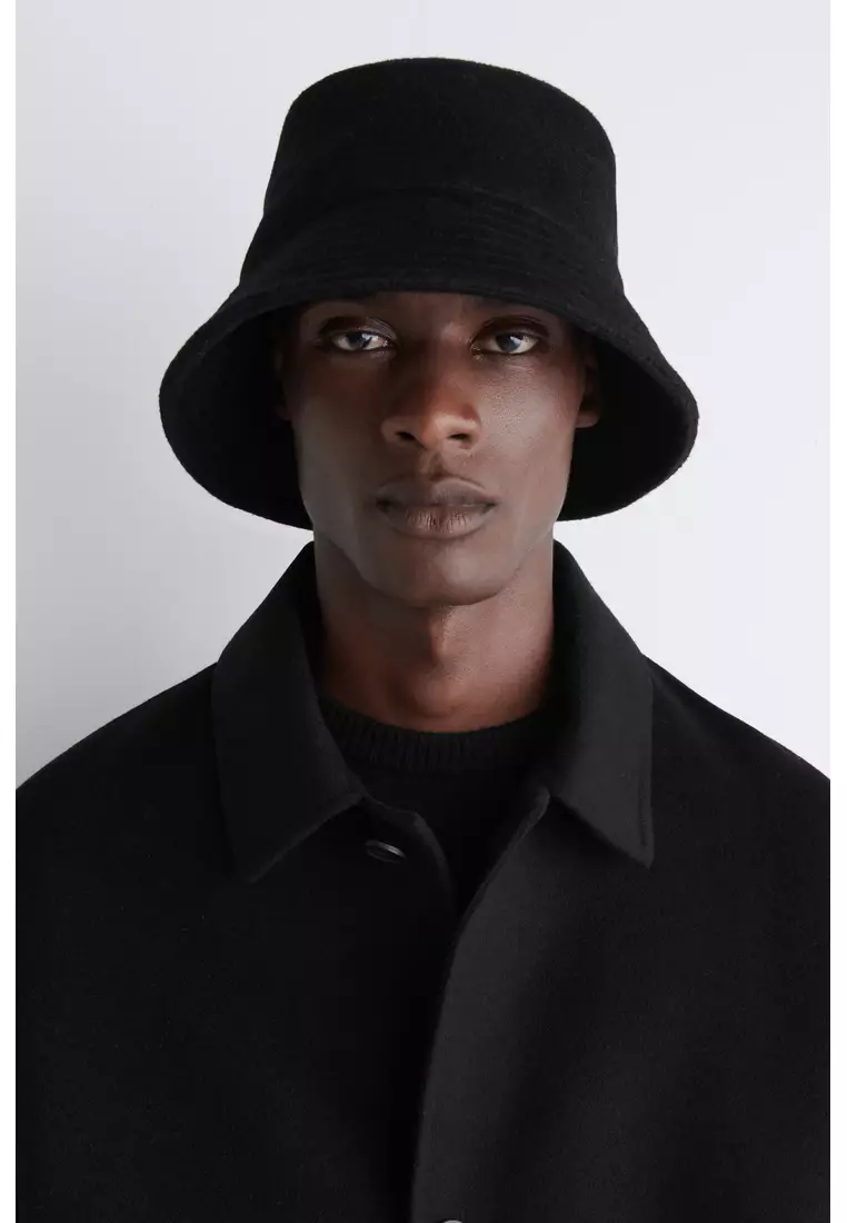 COS WOOL-BLEND BUCKET HAT 2026 | Buy COS Online | ZALORA Hong Kong