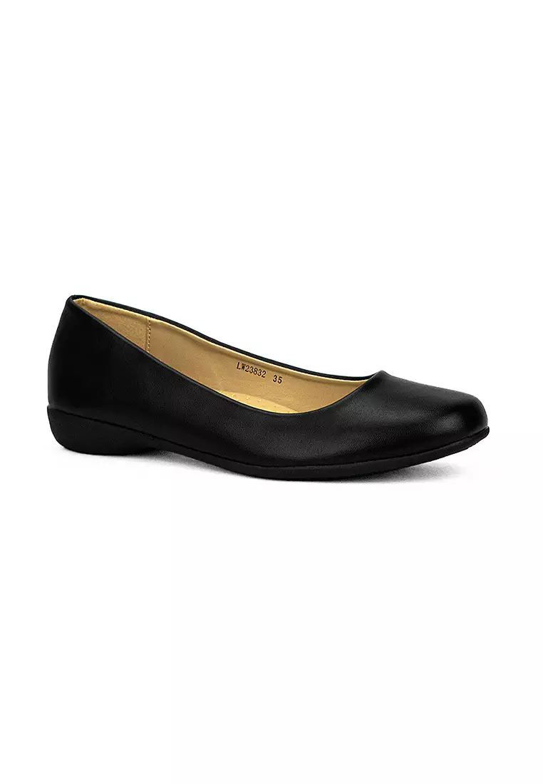 Discount on Mario D' boro Runway  shoes - SKU: Women's Flats School Shoes LW 23832 Black C37