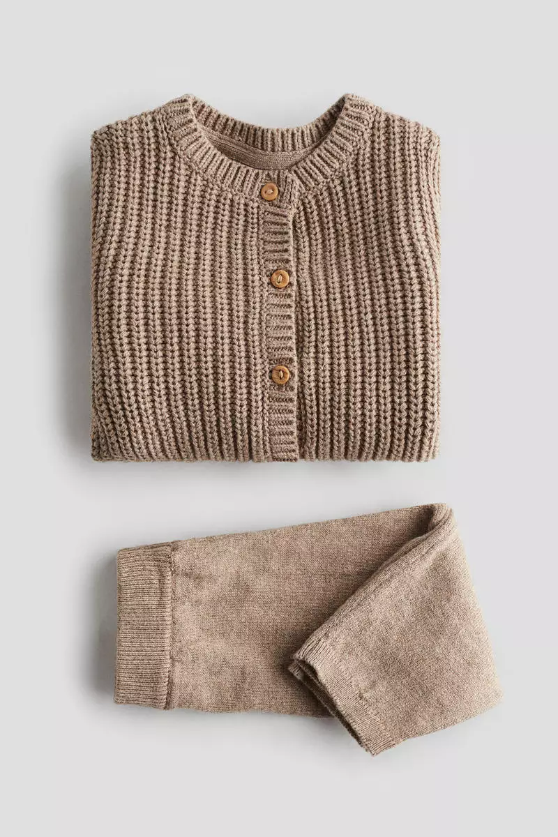 2-piece cotton-knit set