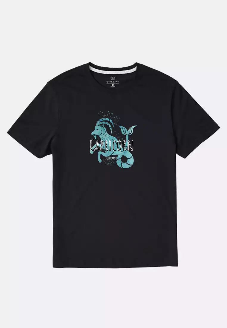 Buy GIORDANO Print To Order Giordano Zodiac Print Tee Collection