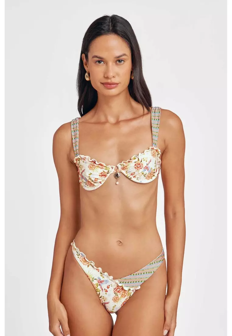 Harper Ruffled Underwire Top / Sanctuary