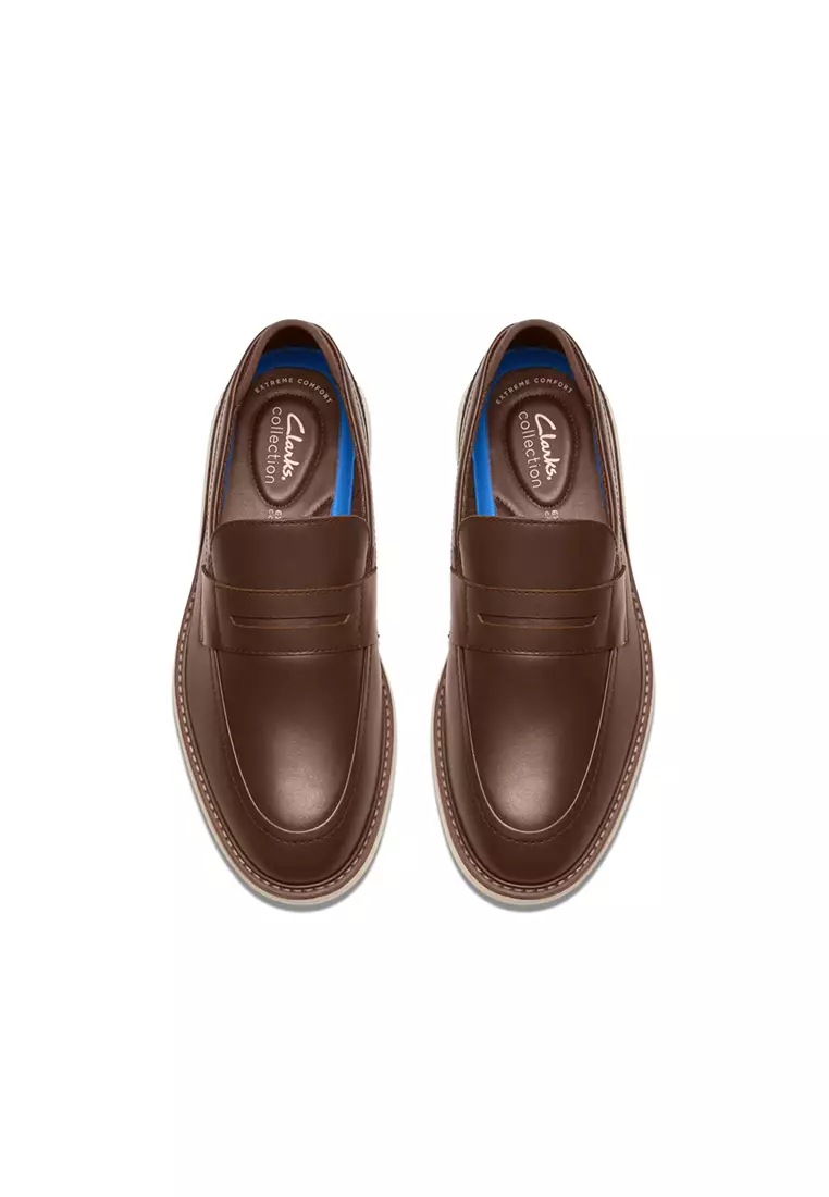 Mens Brantin Loafer Loafers Tan Leather - Wide Fit