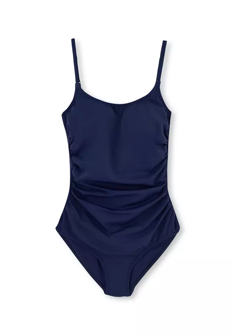 Buy DAG Navy Minimizer Swimsuit Full Cup Non wired Swimwear