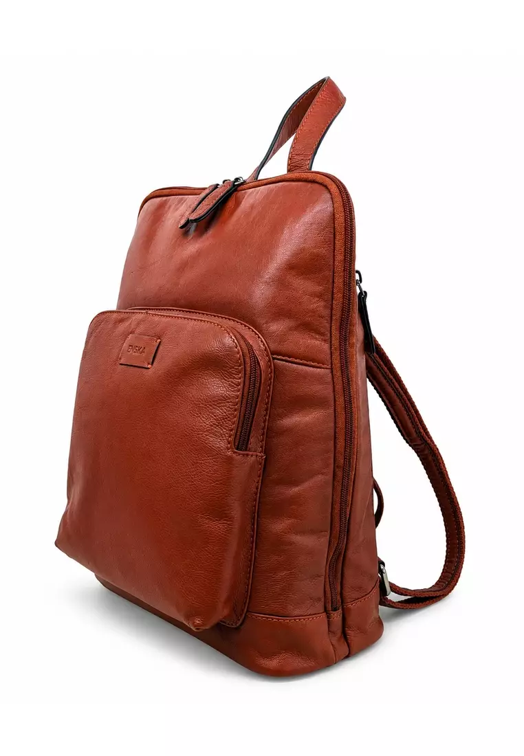 Buy Oxhide Ensika Women's Red Leather Backpack –SD09 Red 2026