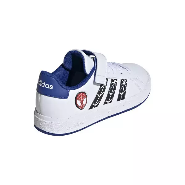 ADIDAS Marvel's Spider-Man Grand Court Shoes Kids IF0925 - Sepatu Anak (Putih)