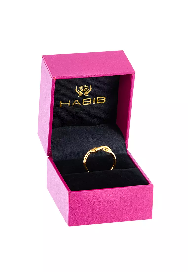 HABIB 999/24K Yellow Gold Ring R9ABJ0423