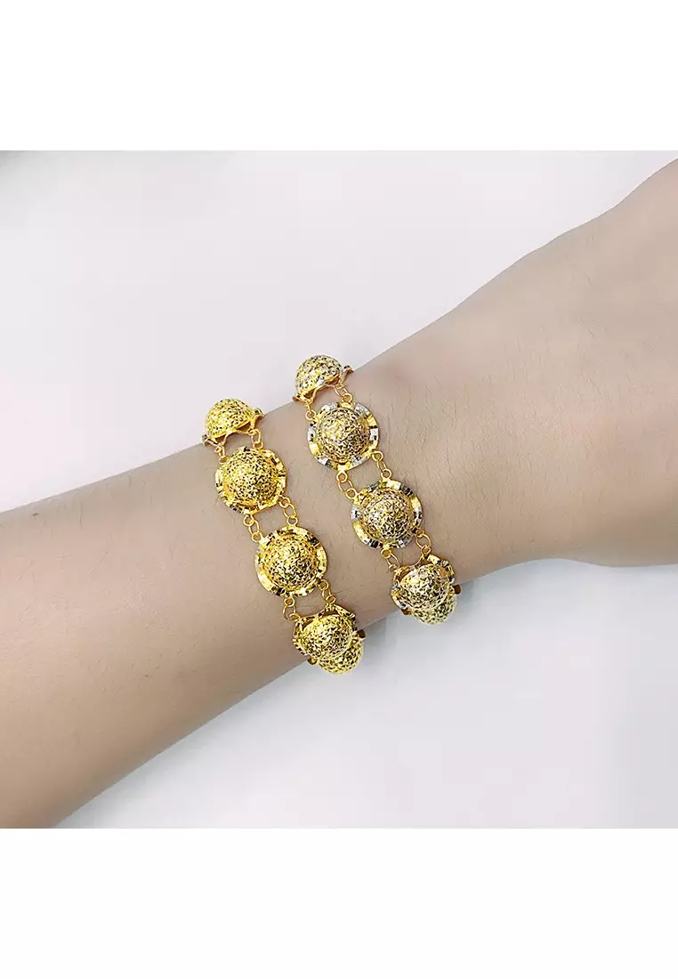 375/9K Gold Topi Bracelet T63