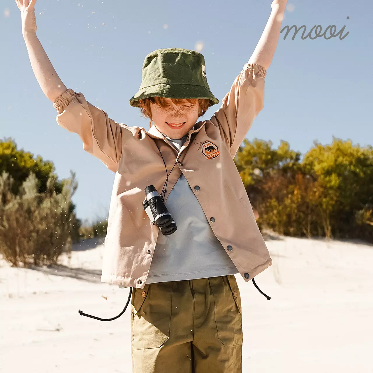 Mooi Jaket Anak Lucio Jacket - Army Green