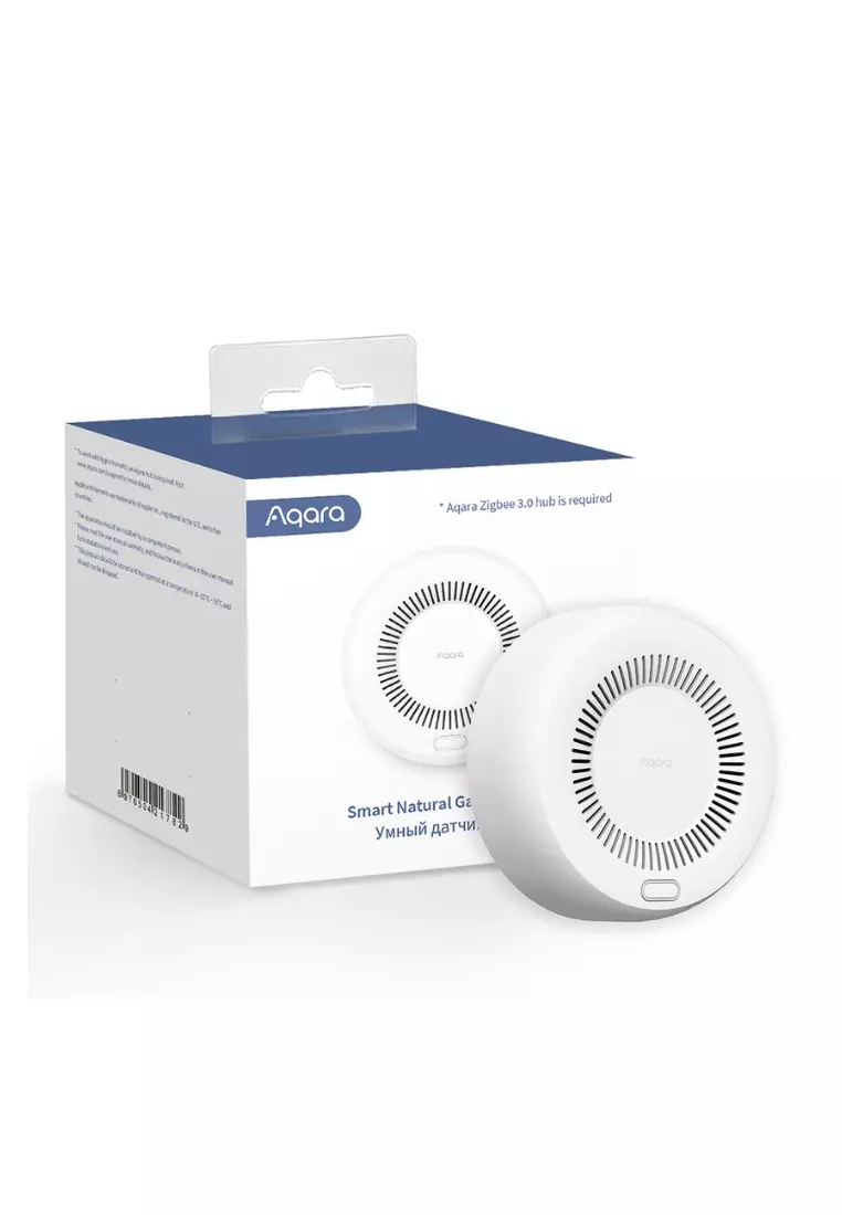 Buy Aqara Aqara Smart Gas Detector Fire Alarm Monitor Sound Alert Home