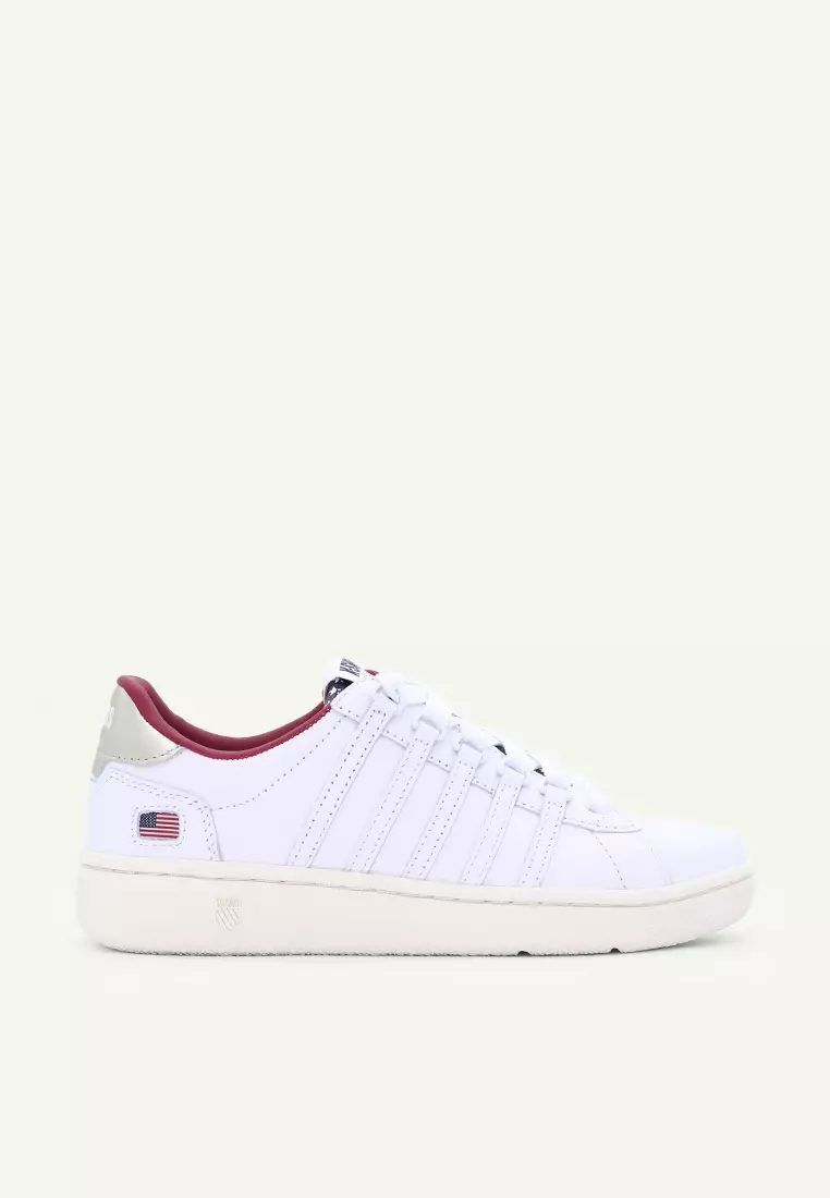 Discount on K-Swiss  shoes - SKU: Slammclassic Cc Usa Women's Shoes