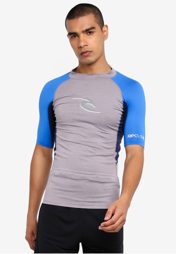 Buy Rip Curl Wave Long Sleeve Uv Tee Rashguard Online Zalora