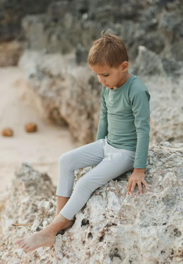 Asher Legging Unisex - Grigio Perla