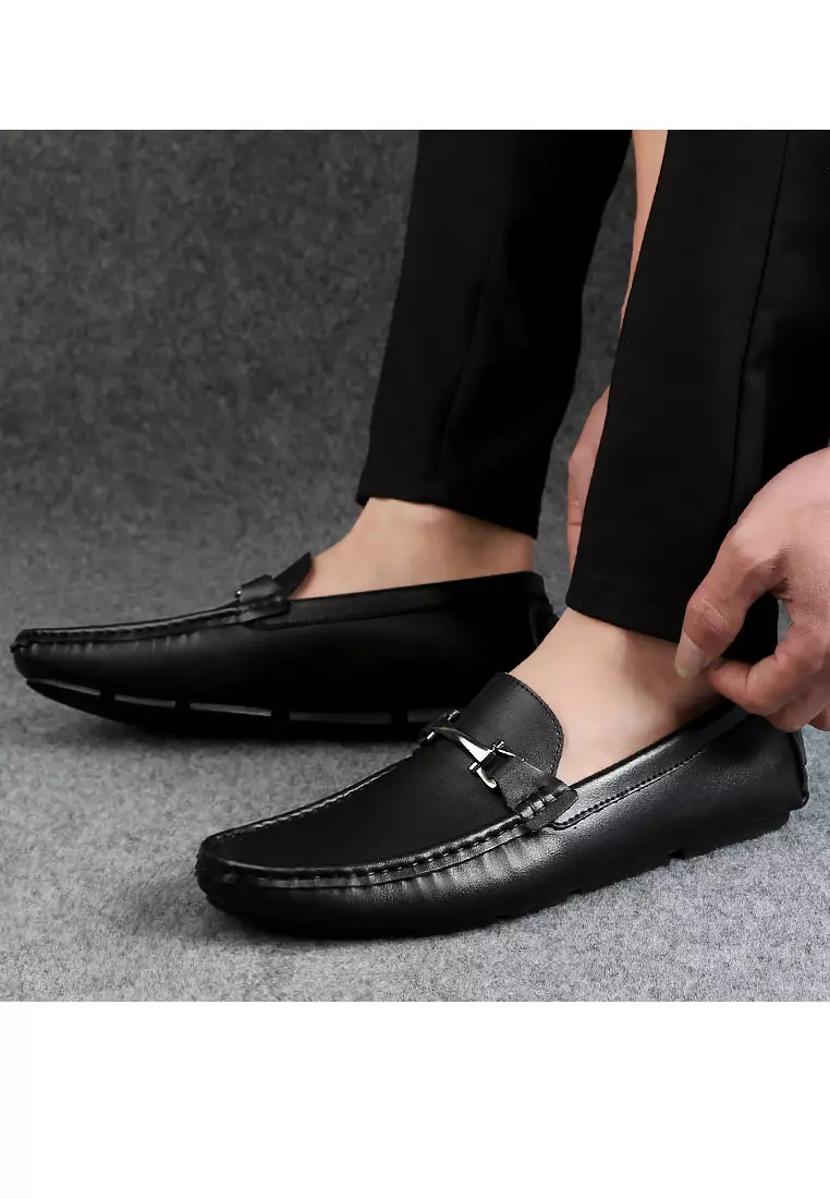 Leather Horsebit Loafers & Boat Shoes YY9016