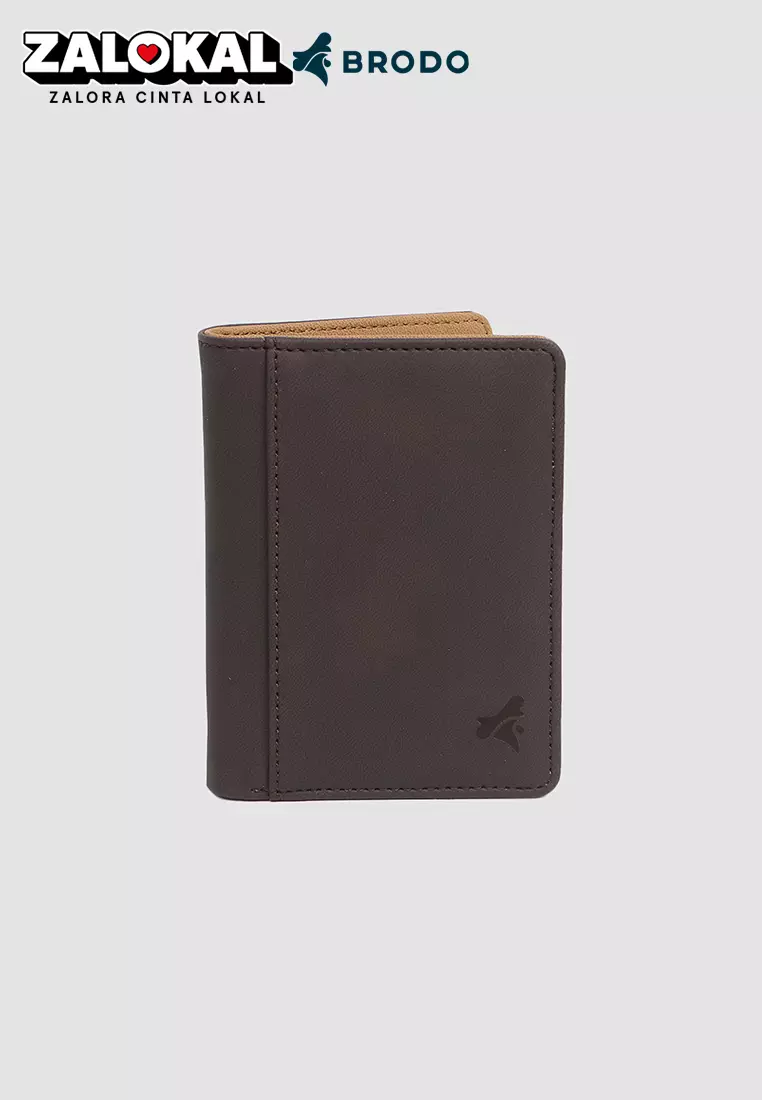 BRODO - Dompet Portlet Brown
