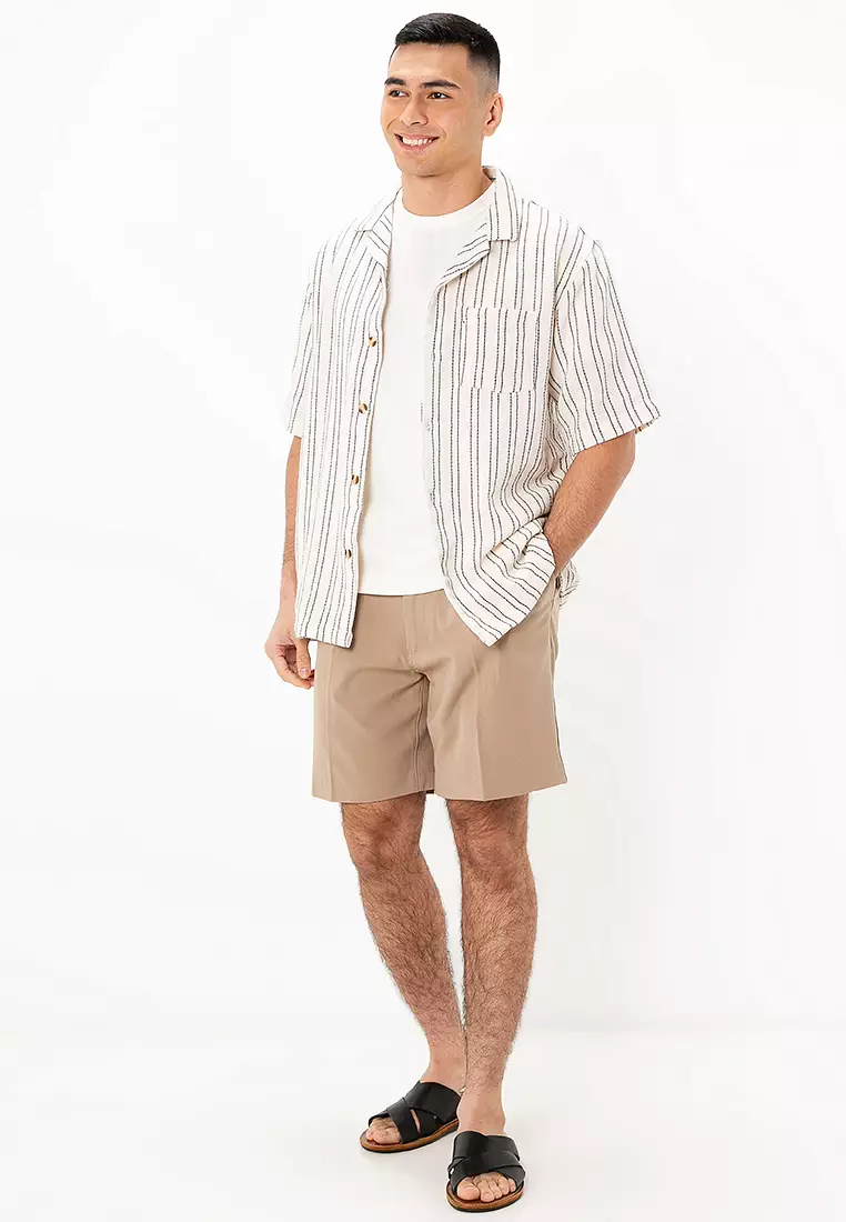 Pleated Shorts