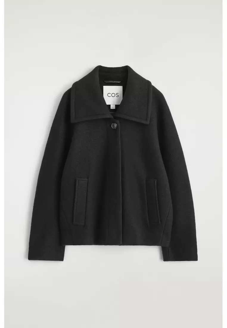 OVERSIZED BOILED-WOOL JACKET