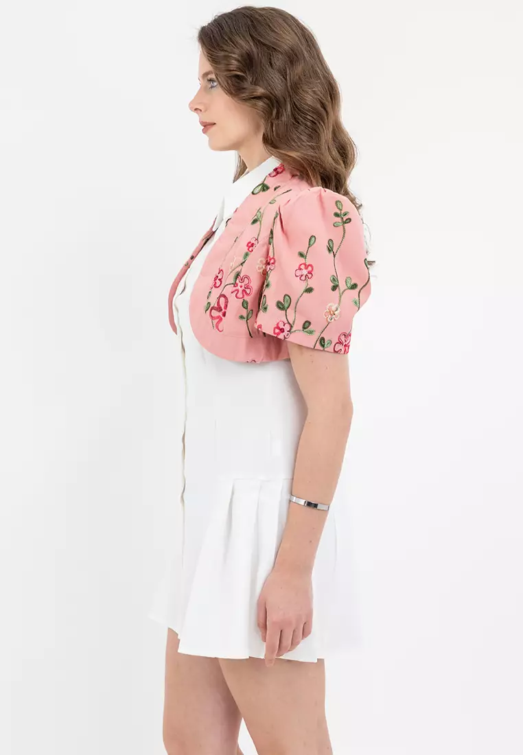 Azali Butterfly Sleeves Filipiniana Bolero