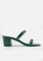 Benitz green Benitz Women Double Strap Block Heels sandal EB3FDSHD17BBA0GS_2